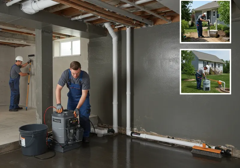 Basement Waterproofing and Flood Prevention process in West Yellowstone, MT